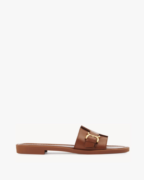 Marcie Leather Slide