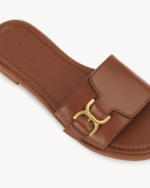 Marcie Leather Slide