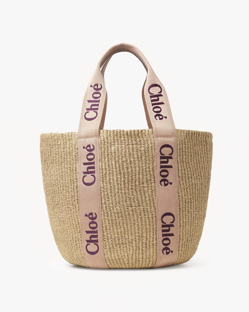 Large Woody Basket Bag