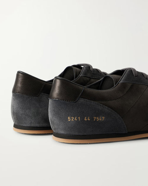 Minimal Runner in Leather/Suede