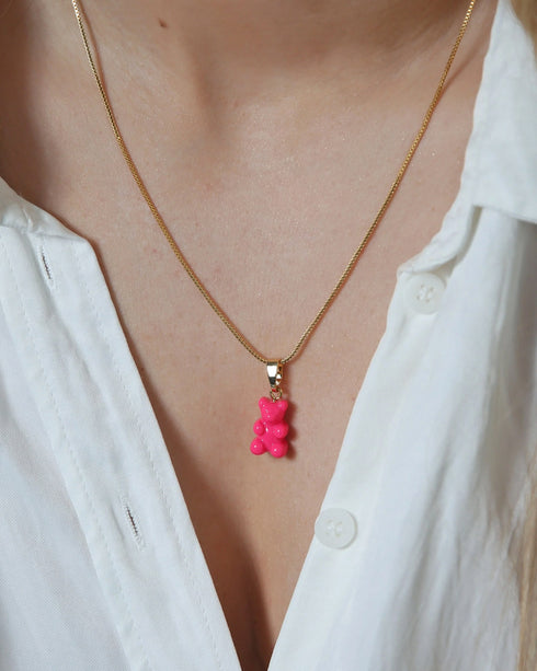 Nostalgia Bear Necklace