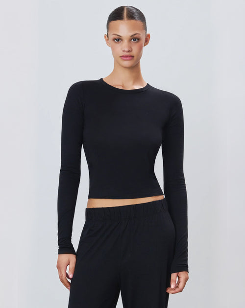 Fitted Long Sleeve T-Shirt Éterne WORKSHOP - Main Image