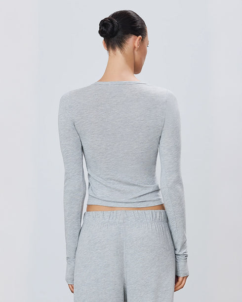 Fitted Long Sleeve T-Shirt