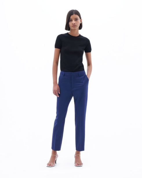 Emma Cropped Cool Wool Trouser