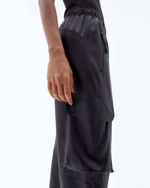 Glossy Cargo Trouser