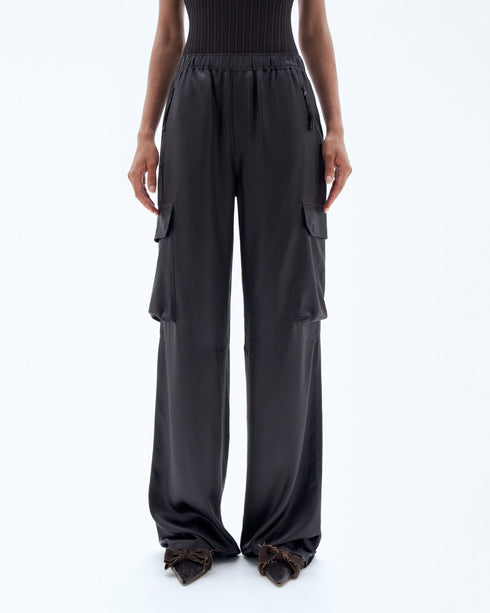 Glossy Cargo Trouser