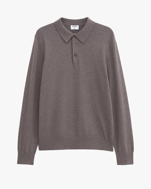 Knitted Polo Shirt