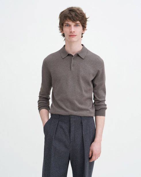 Knitted Polo Shirt