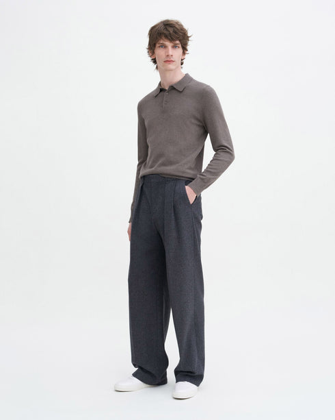 Knitted Polo Shirt