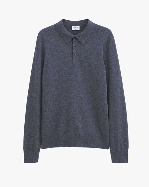 Knitted Polo Shirt