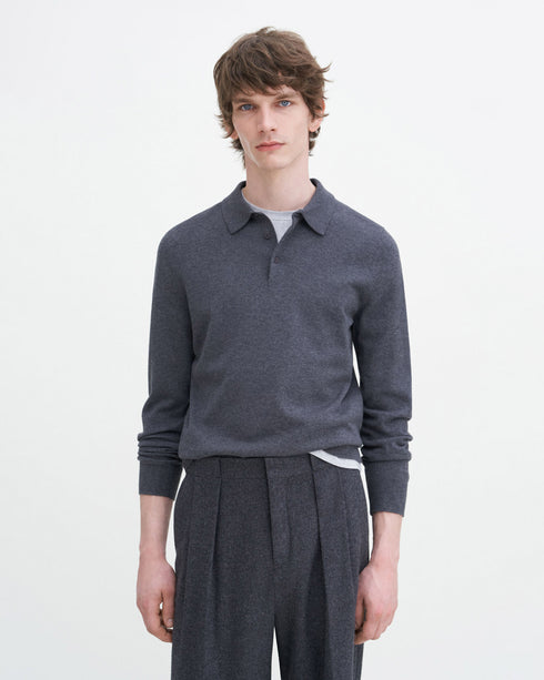 Knitted Polo Shirt