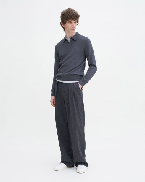 Knitted Polo Shirt
