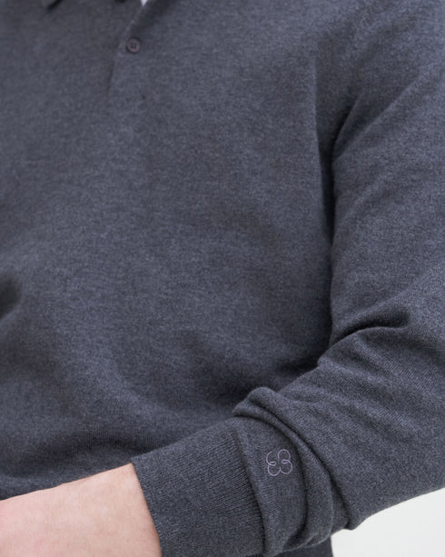 Knitted Polo Shirt