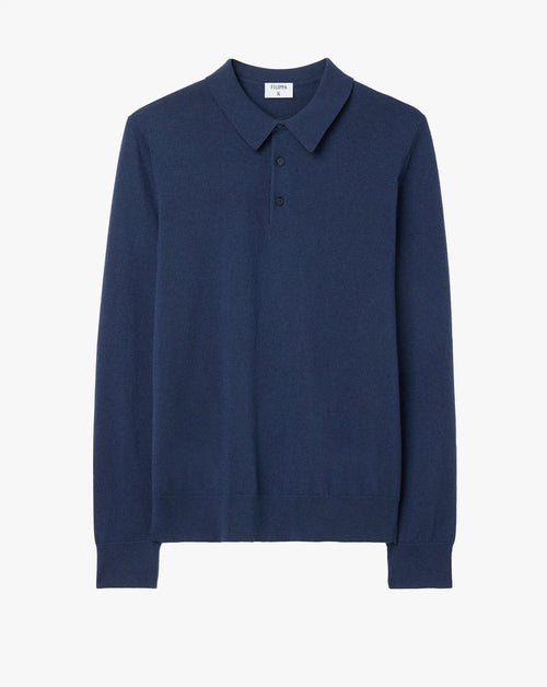 Knitted Polo Shirt