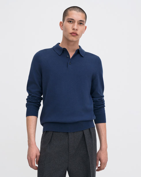 Knitted Polo Shirt