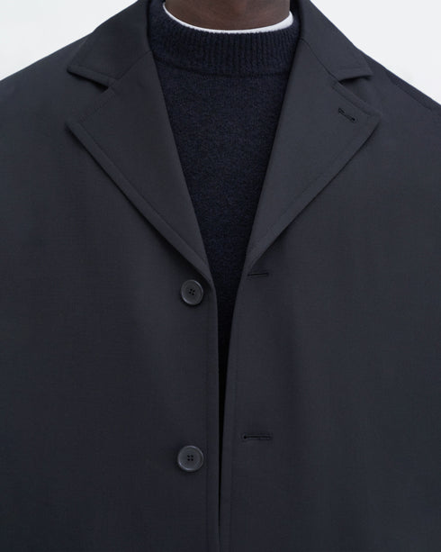 Lightweight Twill Overcoat