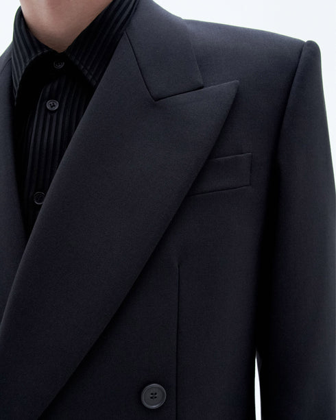 Boxy Wool Blazer