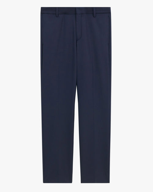 Slim Tapered Wool Trousers