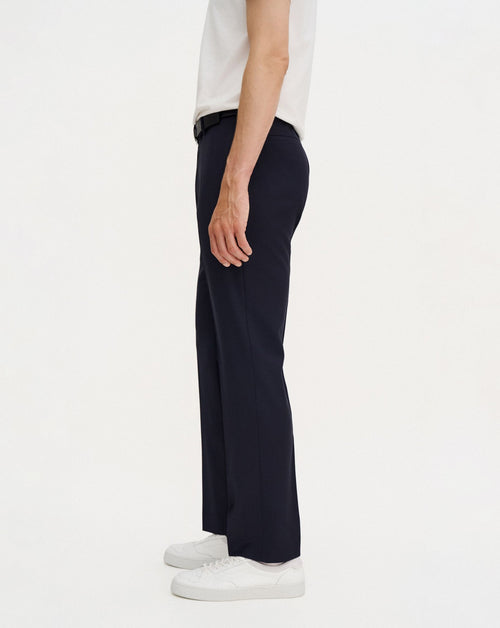 Slim Tapered Wool Trousers