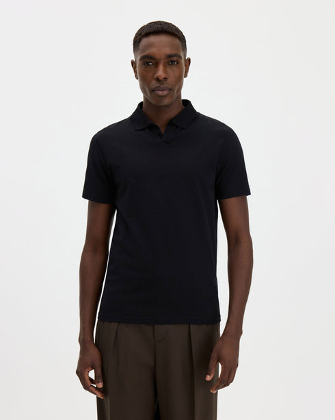 Stretch Cotton Polo
