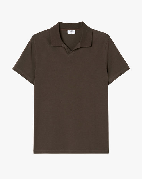 Stretch Cotton Polo