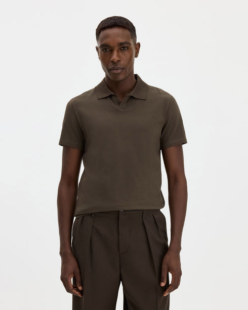 Stretch Cotton Polo