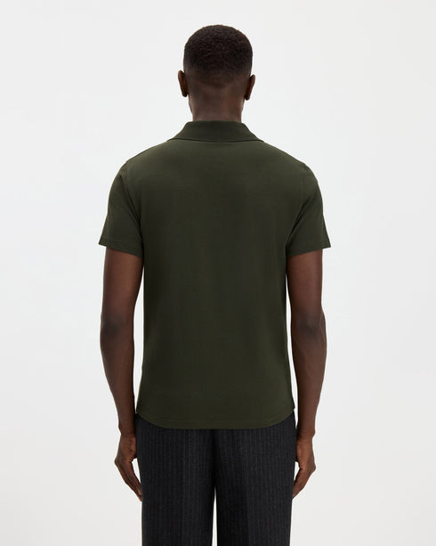 Stretch Cotton Polo