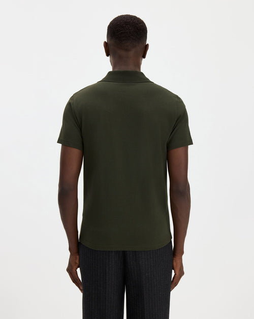 Stretch Cotton Polo