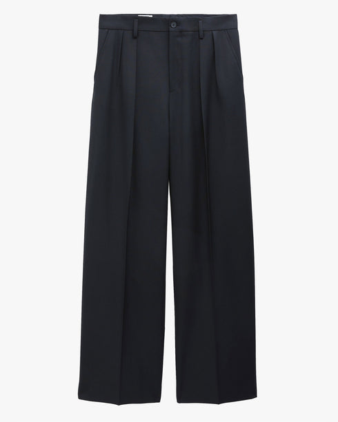 Wide Wool Trousers