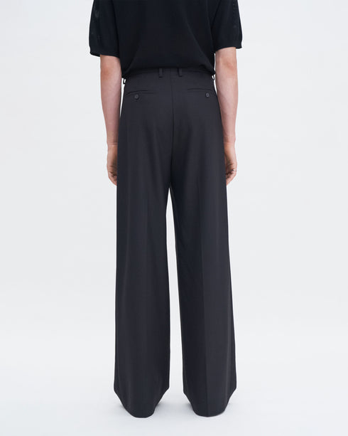 Wide Wool Trousers