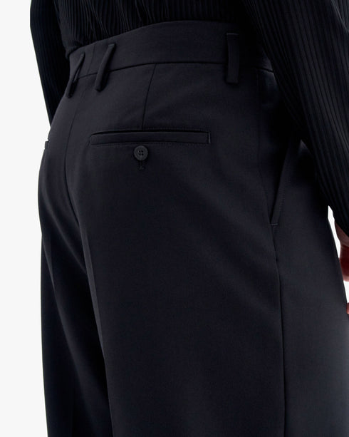 Wide Wool Trousers