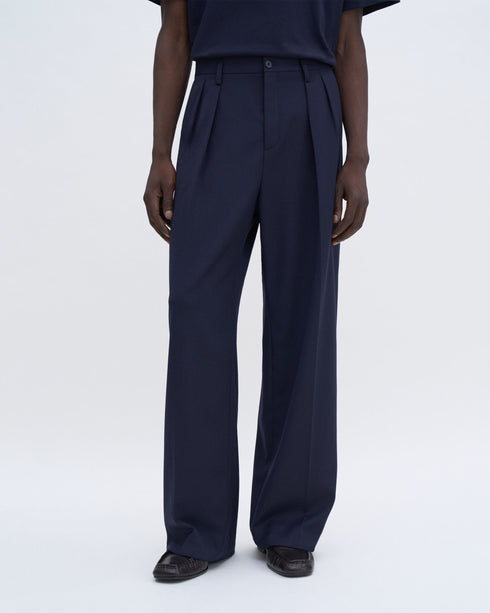 Wide Wool Trousers