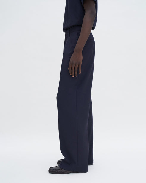 Wide Wool Trousers