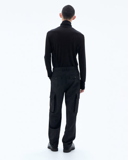 Wool Twill Cargo Pants