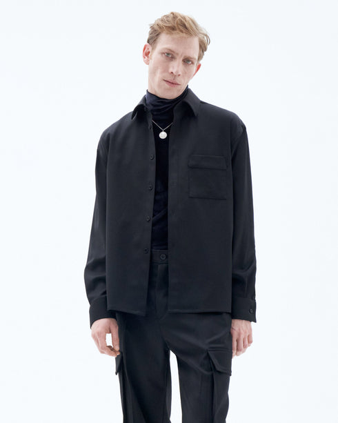 Wool Twill Overshirt