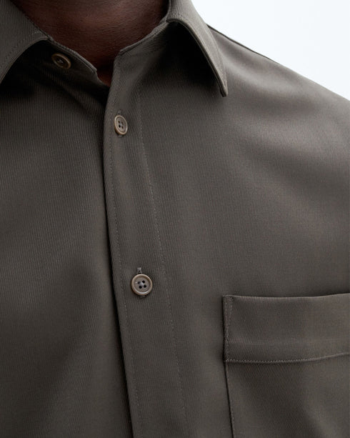 Wool Twill Overshirt