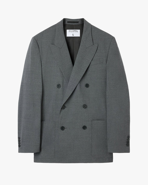 Michael Pinstripe Blazer