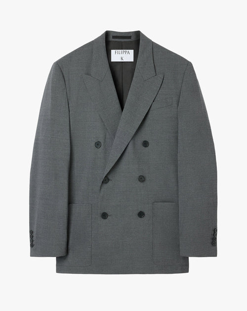 Michael Pinstripe Blazer