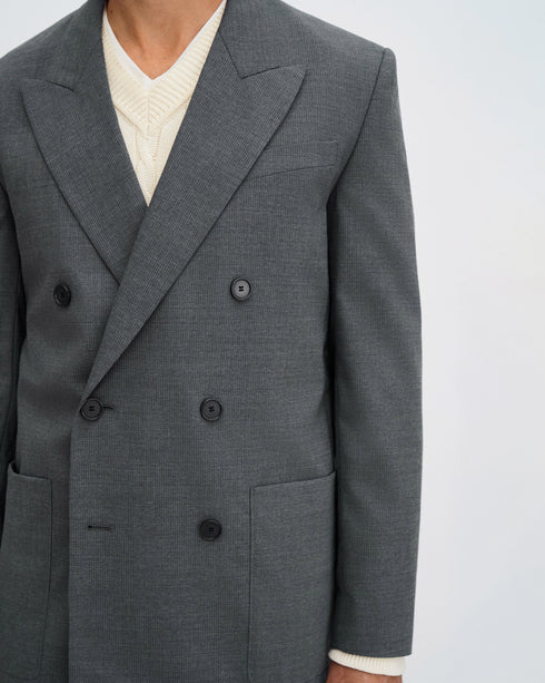 Michael Pinstripe Blazer