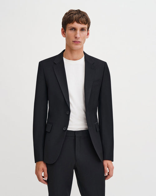 Slim Fit Wool Blazer