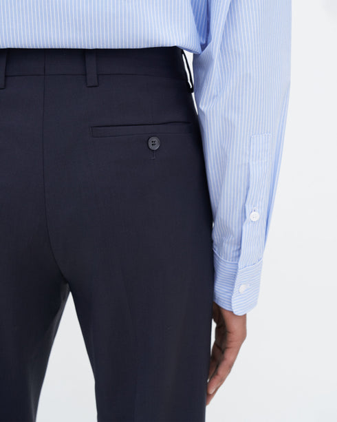 Slim Tapered Wool Trousers
