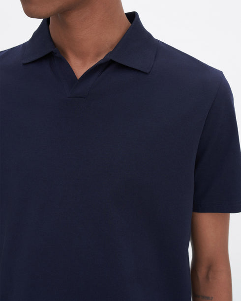 Stretch Cotton Polo