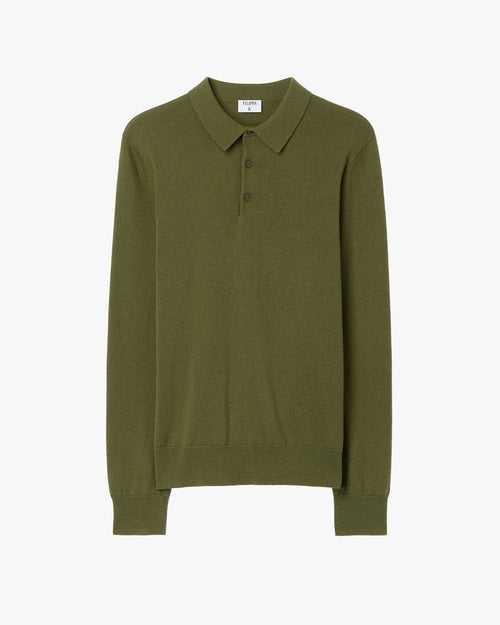 Knitted Polo Shirt
