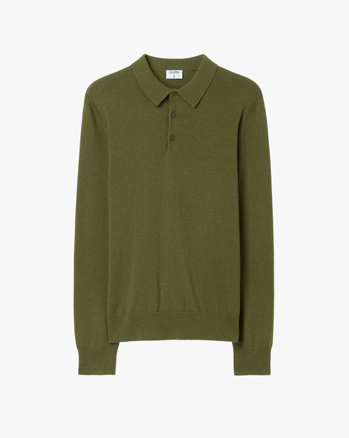 Knitted Polo Shirt
