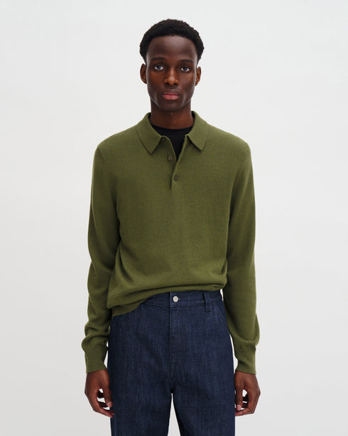 Knitted Polo Shirt