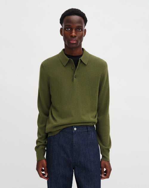Knitted Polo Shirt