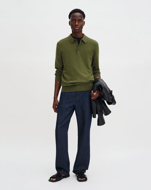 Knitted Polo Shirt