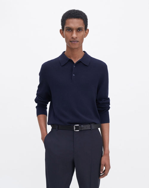 Knitted Polo Shirt