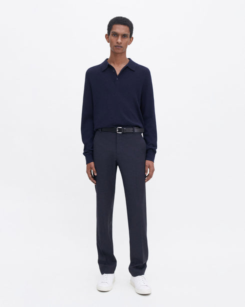 Knitted Polo Shirt