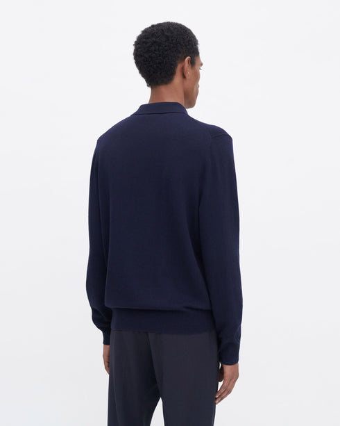 Knitted Polo Shirt